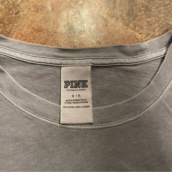 PINK oversized long sleeve tee - Picture 3 of 3